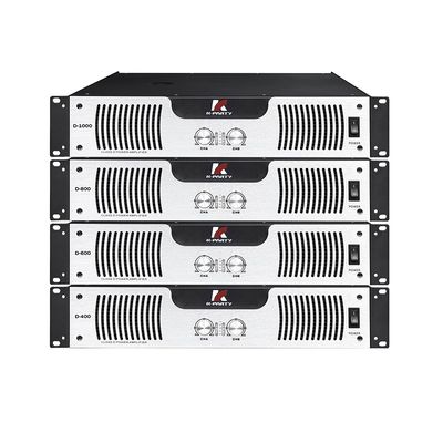 Δ Series Standard 2U AUDIO Power Amplifier 8Ω Στερεό δυναμικό κλάσης D