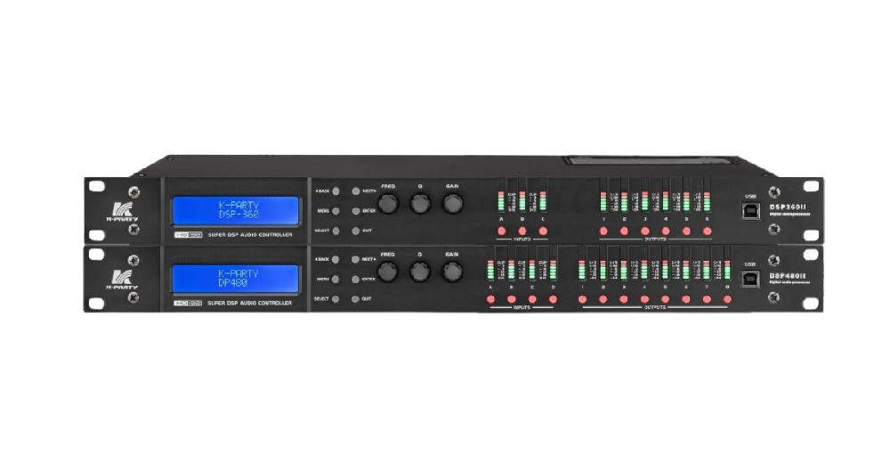 192kHz Ψηφιακό ρυθμό δειγματοληψίας Ηχο επεξεργαστής 35kHz Υψηλής συχνότητας DSP-360II