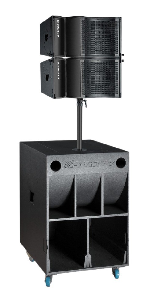 10 ιντσών Active Line Array Ηχεία πλήρης συχνότητας Ηχεία Ultra Low Speaker Τρία κανάλια V-10/V-18